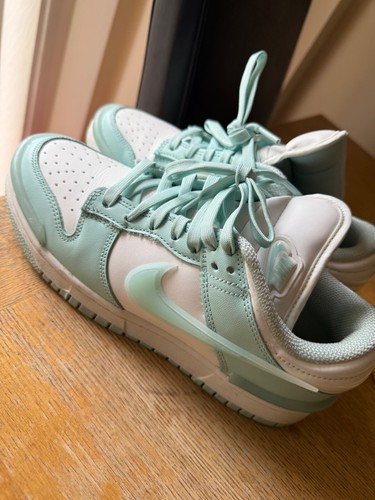 Turqoise nike dunk - , twists