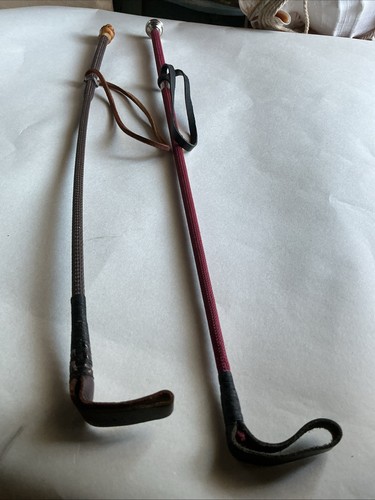 Vintage riding crops pair - vintage,