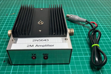 Homemade 145MHz (2M) amplifier
