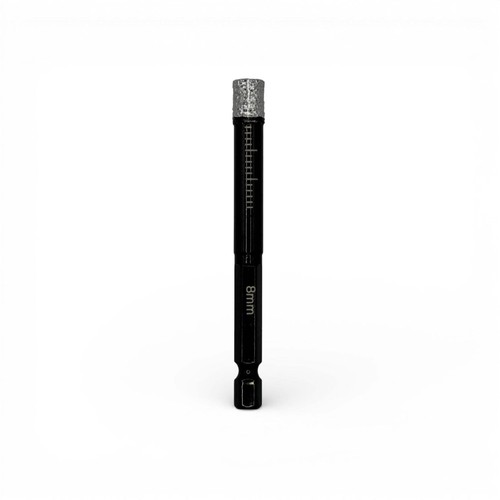 Diamond tipped dry drill bit - diamond,