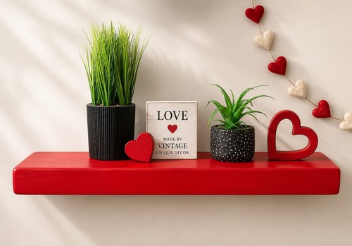 Floating chunky handmade poppy - floating,