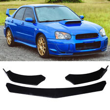 Fits 04 05 Subaru Impreza WRX Sti V-Limited Front Bumper Lip Spoiler Body Kit UK