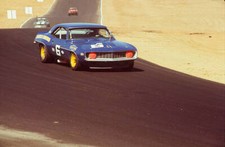 Race Winner Mark Donohue of Penske Racing Chevrolet Camaro 1969 Old Photo 3