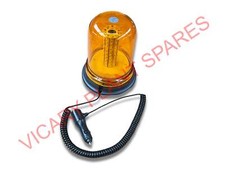LED AMBER BEACON JCB Part No. 401/E0088 - 1CX, 2CX, 3CX, 4CX, JS EXCAVATOR, LOAD