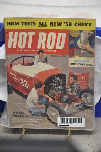 December 1957 hot rod - 1957, magazine