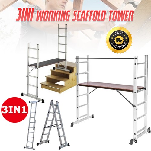 Foldable aluminum scaffolding - aluminum,