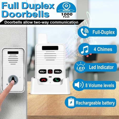 Wireless doorbell outdoor - doorbell,