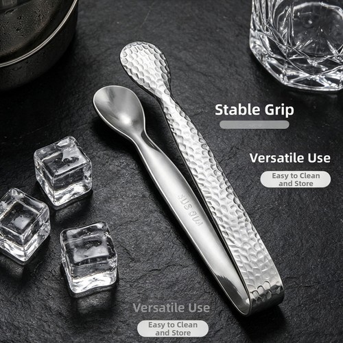 Hammered stainless steel sugar - stainless,