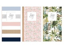 [Set of 3] Slip in Pockets 6"x4" Photo Albums Holds 300 Photos Assorted Cover