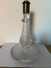 Glass base for Victorian Oil