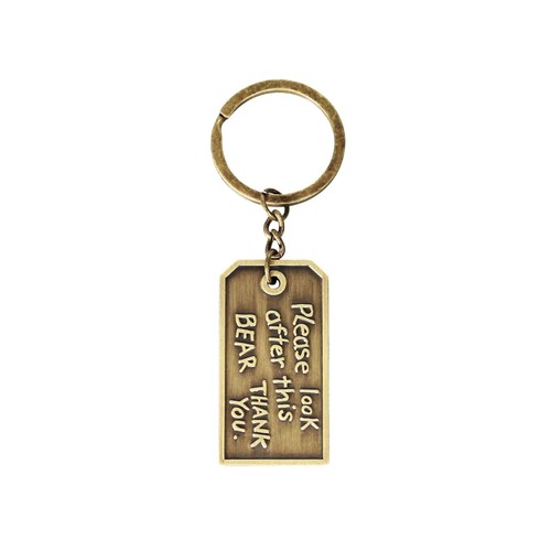 New paddington bear keyring - new,