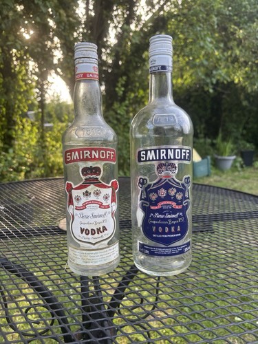 Smirnoff vodka 1980s original - vodka,