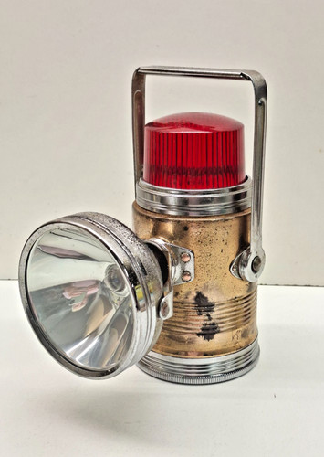 Vintage bicycle motoring torch - bicycle,