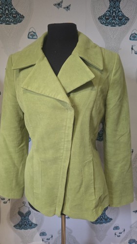 Stylish green brushed cotton - brushed,