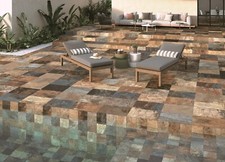 TILES JOBLOT 21: Patterned Patchwork Multicoloured Non-slip Porcelain Tiles 20m2