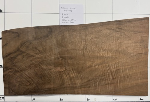 English walnut figured - english,