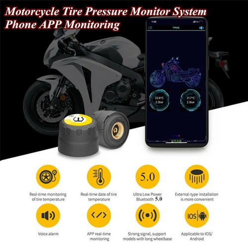 Motorcycle bluetooth tpms - motorcycle,