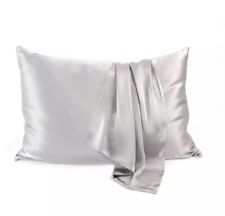 100% Mulberry Silk 22 Momme Pillowslip Ivory Queen Size Pure Silk Pillowcase