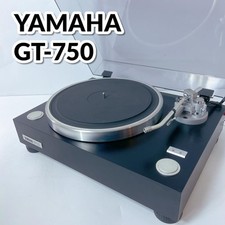 Yamaha GT-750 Record Player Turntable GT750 W/HOOD Good Condition Excellent Used