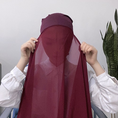 Women chiffon hijab scarf - women's,
