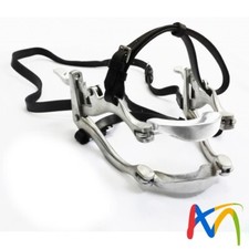 Mouth Gag Equine Dental Horse Speculum Forged Ratchets with Leather Straps