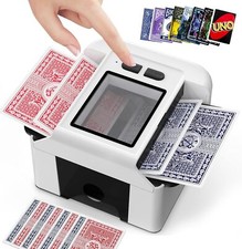 Automatic Cards Shuffler Sorter Casino Playing Poker One Two Deck Game Machine