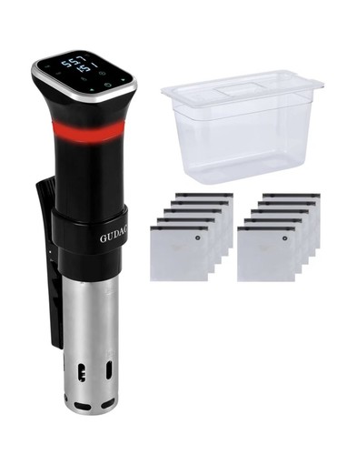 Gudac sous vide - vide, precision