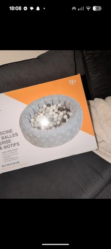 Little grey ball pit 30 - ball,