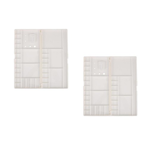 2pcs portable paint palette - 2pcs,