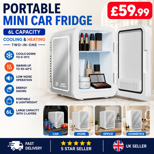 Portable mini fridge cooler - portable,
