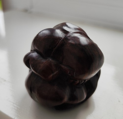 Vintage hand carved wooden - vintage,