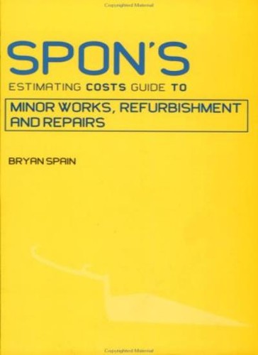 Spon estimating costs guide - spon's,