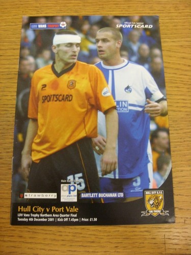 2001 hull city v - city,