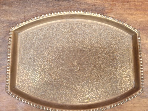 Vintage indian brass - brass, hand