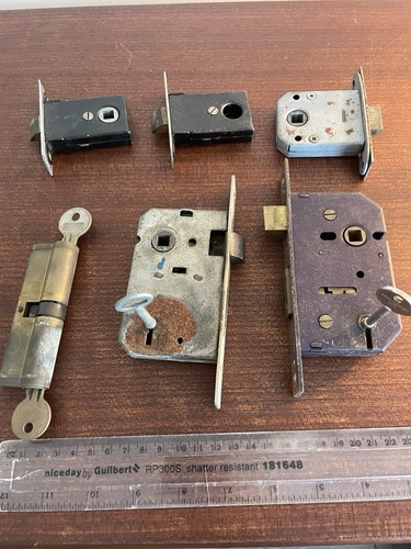 Retro vintage door locks - retro,