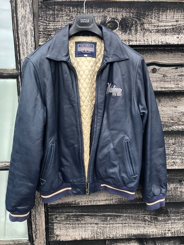Nickelson leather bomber - nickelson,