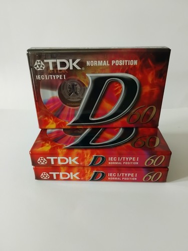Tdk cassette tapes - 60,