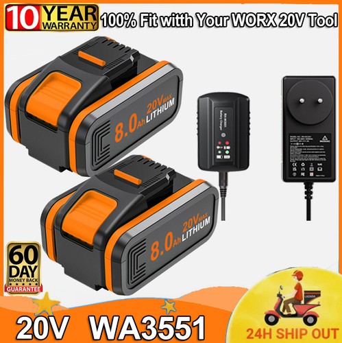 0ah for worx 20v - for,