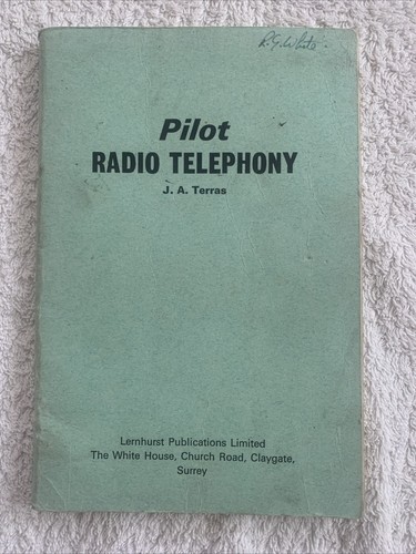 Pilot radio telephony pocket - -,