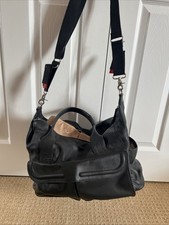 Storksak Baby Changing Bag Unisex Leather, With Loads If Pockets