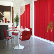 Custom Vertical Blinds 60+ Colors Complete With Headrail etc Made to Measure