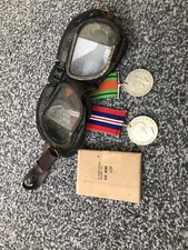 WW2 RAF MKVIII FLYING GOGGLES MARK 8 Plus Ww2 Medals