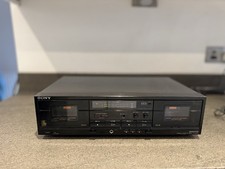 Sony TC W370 Casette Deck In