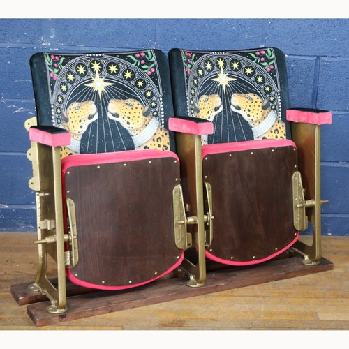 Pair vintage 1930s cinema - a,