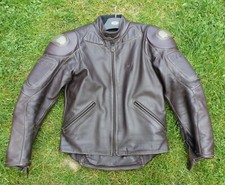 Nice Dainese Brown leather jacket (Italian size 52)