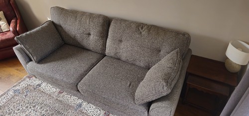 Dfs grey seater sofa 100 - dfs,