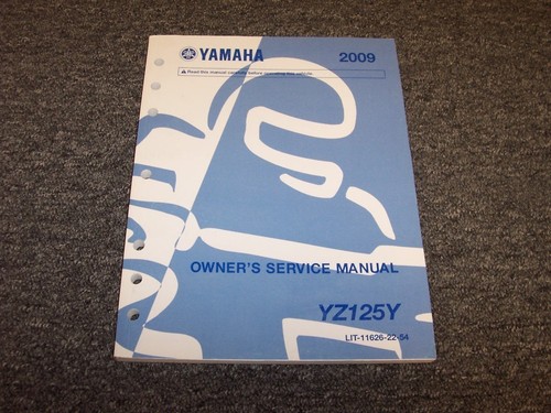 2009 yamaha yz125y yz125 - 2009,