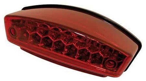 Led tail light red ducati - led,