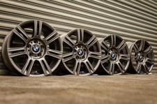 *Refurbished* Genuine 17" BMW 3-Series (E90) Staggered Alloy Wheels 5x120 194M