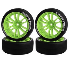 4X 1/10 RC 65mm Tires&Wheels